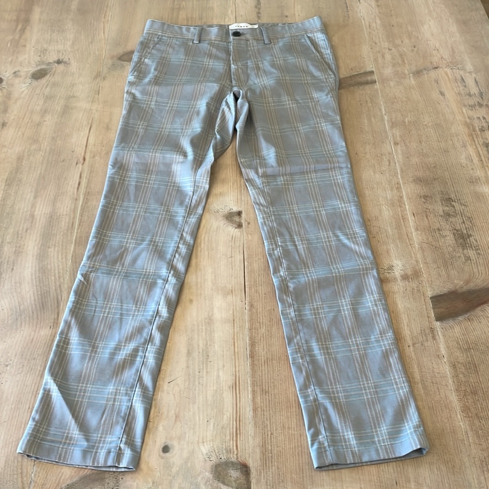 Men's Gray Plaid Pants by Top man | W30 x 30L - Picture 2 of 5